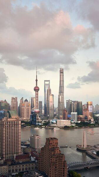 中国上海的房地产中介机构