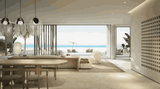 NB Collection is an exclusive waterfront development by RAK Properties located on Hayat Island in Ras Al Khaimah. This complex features only 11 three-storey 4-bedroom villas with a total area of 421-466 square meters. The size of the land plots range NB Collection