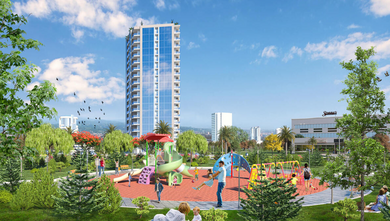 Niu Boulevard Elegance — a residential complex by the sea in Batumi
About the project
Niu Boulevard Elegance is an 18-story club-type residence in the center of Batumi, just 2 minutes from the sea and the boulevard. Developed by Bat Towers, the pro Niu Boulevard Elegance