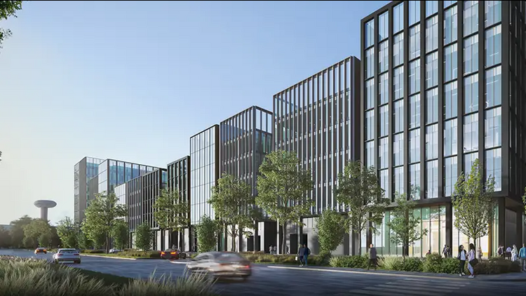 Arada CBD is the region’s first post-pandemic business hub, designed in line with new productivity standards. The total area will be 4.3 million sq. ft. (≈400,000 m²), with the first phase — Cluster 1 — comprising 8 office buildings, 812,000 sq. ft. Arada CBD