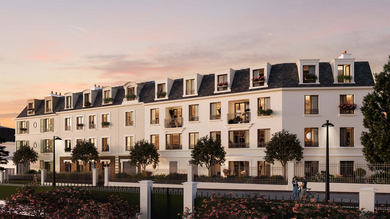 Pavillon Mansart — harmony of classic elegance and contemporary style in the green heart of Sèvres
Project Concept
Pavillon Mansart is a new residential development by the renowned French developer Kaufman & Broad, located in the prestigious Par Pavillon Mansart