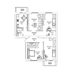 The Washington residential complex, located on the left bank of Astana in a prestigious area, is a harmonious combination of modern architectural style and thoughtful infrastructure. The spacious and bright apartments meet high standards of comfort, Washington