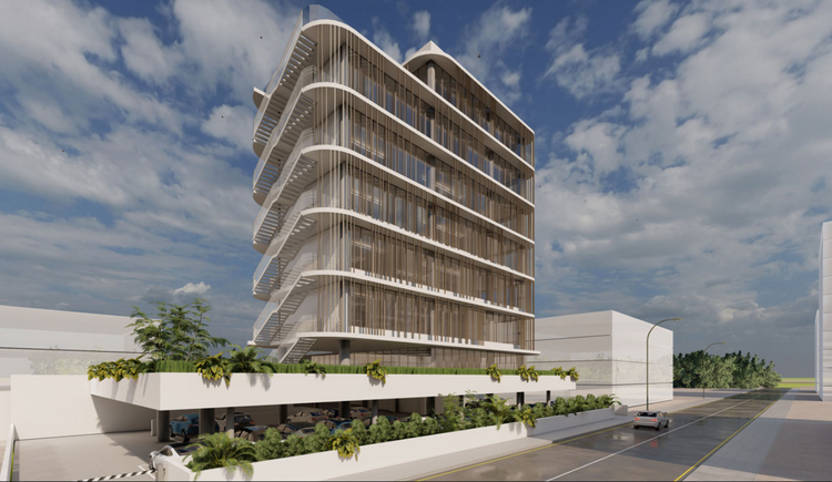 T-Capital is a new modern business center that is being built next to the entrance to Nicosia. It is located in one of the best locations in the business center of the capital, with access from Dasoupolis and Vasilisa Michailidi streets, as well as c T-Capital