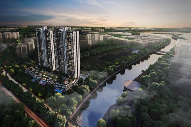 Parc Riviera — la esencia del estilo de vida moderno en el corazón verde de Singapur
Concepto del proyecto
Parc Riviera es un exclusivo desarrollo residencial creado por EL Development (Pte) Ltd, ubicado en el prestigioso distrito West Coast Vale, a Parc Riviera