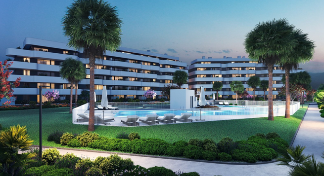 Habitat Alborán-Mistral – 托雷莫利诺斯,马拉加(Torremolinos, Málaga).
坐拥海景与山景的高端住宅综合体.
Habitat Alborán-Mistral 是位于托雷莫利诺斯(Torremolinos) 的一座可立即入住的豪华住宅项目,坐落于地中海与米哈斯山脉(Sierra de Mijas) 之间的黄金地段。项目现推出最后几套公寓,户型涵盖1至4间卧室,每户均享有无遮挡的地平线景观——海天一色与群山环绕尽收眼底。
社区采用封闭式管理,仅设单一出 Habitat Alborán-Mistral