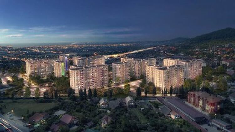 "Frukty" Residential Complex is a development of nine modern comfort-class buildings located in the picturesque Adler district of Sochi.
Special attention has been given to creating a safe environment for residents: the "safe courtyard" system preve Frukty