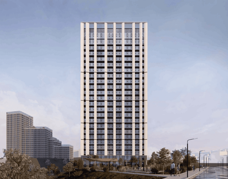 Maclay is the first tower within Silver Bay, a new residential quarter developed as part of the integrated urban renewal of the Silver Bay area.
It is a standalone 24-story monolithic building situated on the first line of Kungas Beach. As one of th Maclay