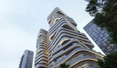 DG1 Living 是一个豪华住宅区,位于充满活力的商业湾区。该建筑采用弧形立面的建筑设计,凸显了迪拜商业区的快节奏生活。该项目出售的现代公寓有 1、2 或 3 个卧室,总面积从 67 到 147 平方米。所有住宅的内部设计都经过精心设计,提供了高水平的舒适度。每间公寓均设有宽敞的阳台、主卧室的步入式衣柜和私人浴室。一些选择有额外的便利设施,如洗衣房和储藏室。这套三室公寓内设有一间带独立浴室的员工室。 DG1 Living 由著名建筑公司 Gensler 的专家设计。预计工程将于 2026 年 DG1 Living
