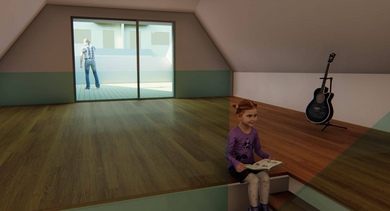 VILLA ESPATÁRIOS 6 – ALMADA
Una vivienda familiar con vistas panorámicas a Lisboa en el corazón de Almada.
Villa Espatários 6 es una residencia familiar elegante y funcional situada en una zona tranquila pero céntrica de Almada, a solo 50 metros de Espatários 6