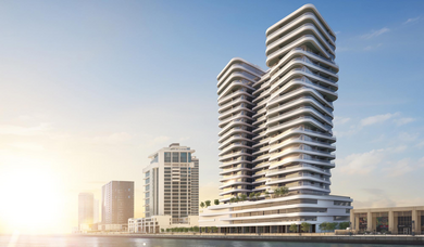 DG1 Living 是一个豪华住宅区,位于充满活力的商业湾区。该建筑采用弧形立面的建筑设计,凸显了迪拜商业区的快节奏生活。该项目出售的现代公寓有 1、2 或 3 个卧室,总面积从 67 到 147 平方米。所有住宅的内部设计都经过精心设计,提供了高水平的舒适度。每间公寓均设有宽敞的阳台、主卧室的步入式衣柜和私人浴室。一些选择有额外的便利设施,如洗衣房和储藏室。这套三室公寓内设有一间带独立浴室的员工室。 DG1 Living 由著名建筑公司 Gensler 的专家设计。预计工程将于 2026 年 DG1 Living