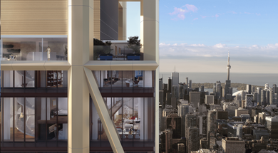 The One — Símbolo de altura, innovación y lujo en el corazón de Toronto
Concepto del proyecto
The One, desarrollado por Mizrahi Developments, redefine los estándares de la arquitectura de lujo en Canadá. Este impresionante rascacielos, ubicado en l The One