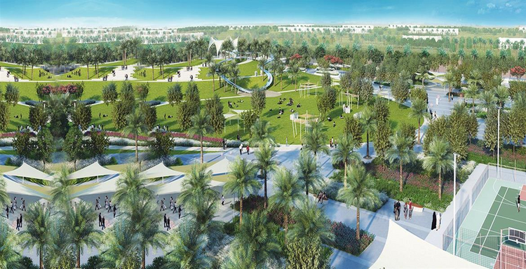 Nasma Residences is a large-scale residential project covering more than 5 million sq. ft. (465,000 m²), designed as a fully self-sustained community. It combines comfortable housing, commercial and recreational infrastructure, as well as green areas Nasma Residences