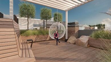 El complejo residencial "Lestoria" está ubicado en el acogedor y verde barrio de Kudepsta en Sochi.
El proyecto contempla la construcción de seis edificios de 15 a 17 pisos, decorados con elementos ornamentales que se integran armoniosamente con la Lestoria