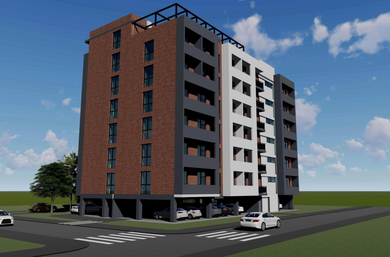El complejo residencial Aim Town de Tiflis es una encarnación de las modernas tecnologías de construcción y de un estilo arquitectónico único. El proyecto se basa en un edificio de ocho plantas construido con tecnología de armazón monolítico, que gar Aim Town