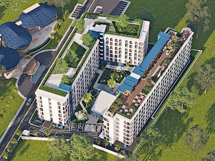 Above Element Condominium es un moderno complejo residencial de lujo en Phuket, situado a solo 1,5 km de la playa de Layan y a 500 metros del animado centro Boat Avenue. El proyecto consta de dos edificios de siete plantas con un total de 263 apartam Above Element Condominium