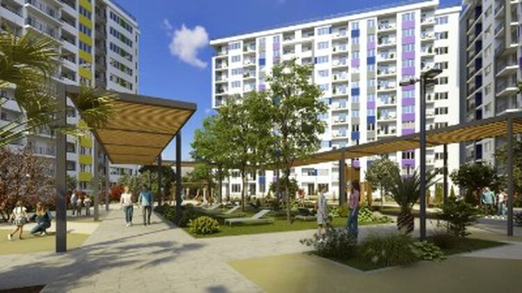 "Frukty" Residential Complex is a development of nine modern comfort-class buildings located in the picturesque Adler district of Sochi.
Special attention has been given to creating a safe environment for residents: the "safe courtyard" system preve Frukty