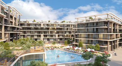 El complejo residencial situado en el número 1 de la calle Krtsanisi de Tiflis es un moderno complejo formado por tres edificios de cinco plantas. El proyecto se distingue por su cuidado diseño paisajístico, que incluye un acogedor patio con juegos i Krtsanisi Margaliti