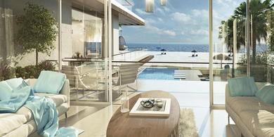 Nudra is an exquisite collection of premium waterfront villas on Saadiyat Island, one of Abu Dhabi's most prestigious neighborhoods.
The collection comprises 32 villas designed in two styles, The Dunes and The Beach. Each residence has four to six b Nudra