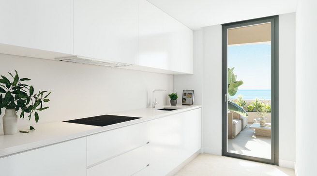 Habitat Alborán Bora – 托雷莫利诺斯,马拉加(Torremolinos, Málaga).
可立即入住的海景高端公寓.
Habitat Alborán Bora 是一座可立即入住的豪华住宅项目,位于托雷莫利诺斯(Torremolinos) 最宁静、最尊贵的区域之一,坐拥阿尔沃兰海(Alborán Sea) 的全景视野。距西班牙发展最快、最具吸引力的城市之一——马拉加市中心仅15分钟车程,该项目为阳光海岸(Costa del Sol)的奢华生活树立了全新标杆。
最后几套在 Habitat Alborán Bora