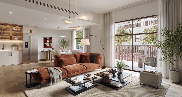 Savannah es un proyecto residencial de lujo de NSHAMA ubicado en la vibrante Town Square. El complejo ofrece apartamentos de 1 a 3 dormitorios y dúplex de tres dormitorios. El área de los objetos es de 60 m2. m a 168 m2. Cada residencia contará con b Savannah