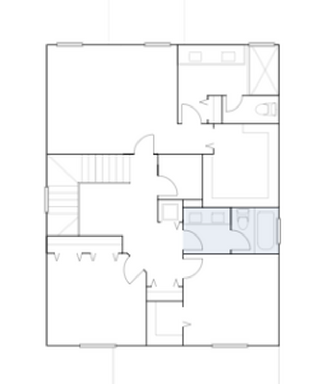 Esta casa de dos plantas de nueva construcción ofrece una interpretación moderna de un diseño clásico. En la planta baja, la cocina estilo chef se abre a una amplia sala de estar con acceso directo al patio trasero, ideal para reuniones y momentos de Altamira