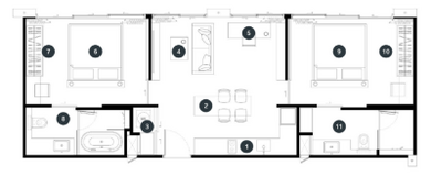 Harmony Condominium es un proyecto residencial moderno, pensado para quienes disfrutan del confort en casa, tanto para relajarse como para trabajar.
Su diseño armoniza la estética contemporánea con elementos clásicos, creando un ambiente cálido y fu Harmony