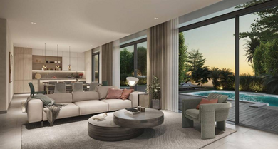 Al Jurf Gardens is a new project by IMKAN, located between Dubai and Abu Dhabi. This complex will be an excellent choice for families seeking comfort and high quality of life on the Arabian Gulf coast.
The project offers buyers a choice of villas wi Al Jurf Gardens