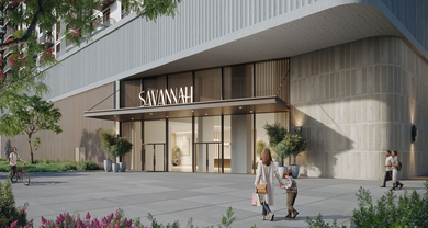 Savannah es un proyecto residencial de lujo de NSHAMA ubicado en la vibrante Town Square. El complejo ofrece apartamentos de 1 a 3 dormitorios y dúplex de tres dormitorios. El área de los objetos es de 60 m2. m a 168 m2. Cada residencia contará con b Savannah