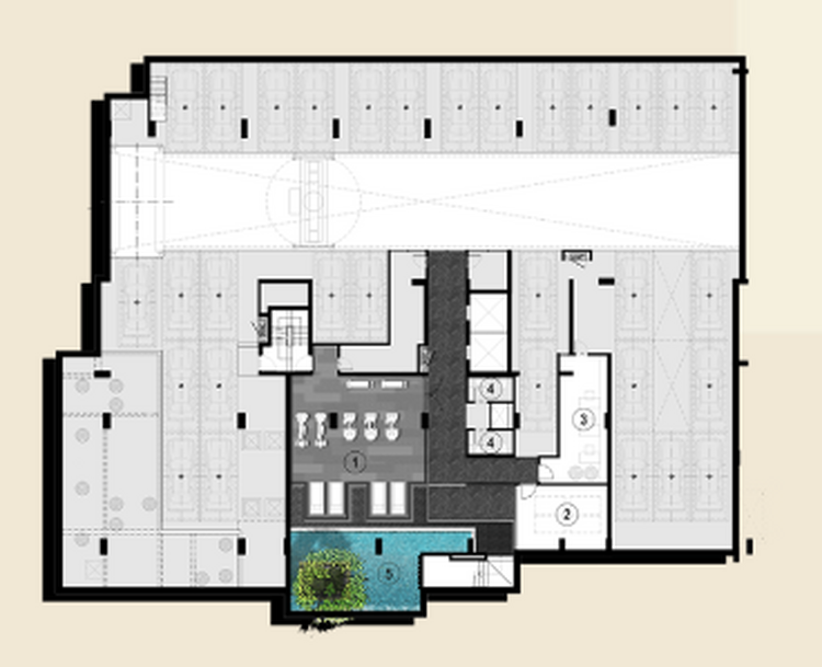 Walden Thonglor 8 是一座位于温馨且高端的 Thonglor Soi 8 区的高端住宅项目,该区域以其私密氛围和完善的生活配套而闻名。
由 Habitat Group 开发,该项目融合了独特的建筑设计、实用的功能布局以及现代与自然的和谐结合。该住宅为住户提供私密与舒适,同时坐拥曼谷最具活力社区之一的创意与动感氛围,彰显 Thonglor 的魅力与独特。
8 层高的建筑配备地下停车场,共有 117 套住宅,层高 2.60–3.45 米,设有两部客用电梯和 71 个全自动停车位。 Walden Thonglor 8