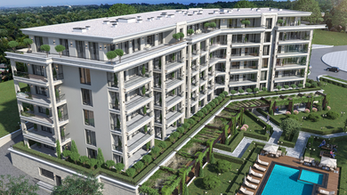 Flavia Garden — the embodiment of seaside luxury and elegance in Varna
Project Concept
Flavia Garden is a premium residential complex located in the resort area of St. St. Constantine and Helena in Varna, Bulgaria. The project is designed to unite Flavia Garden