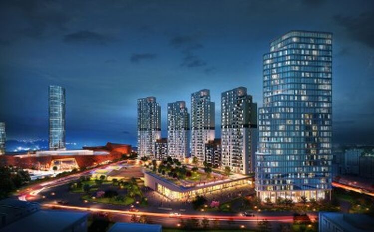 DKY Kartal es un proyecto residencial innovador que se está construyendo en el distrito de Kartal, Estambul. Su singularidad radica en la combinación de apartamentos residenciales y oficinas en casa, creados según las últimas tendencias de la arquite DKY Kartal