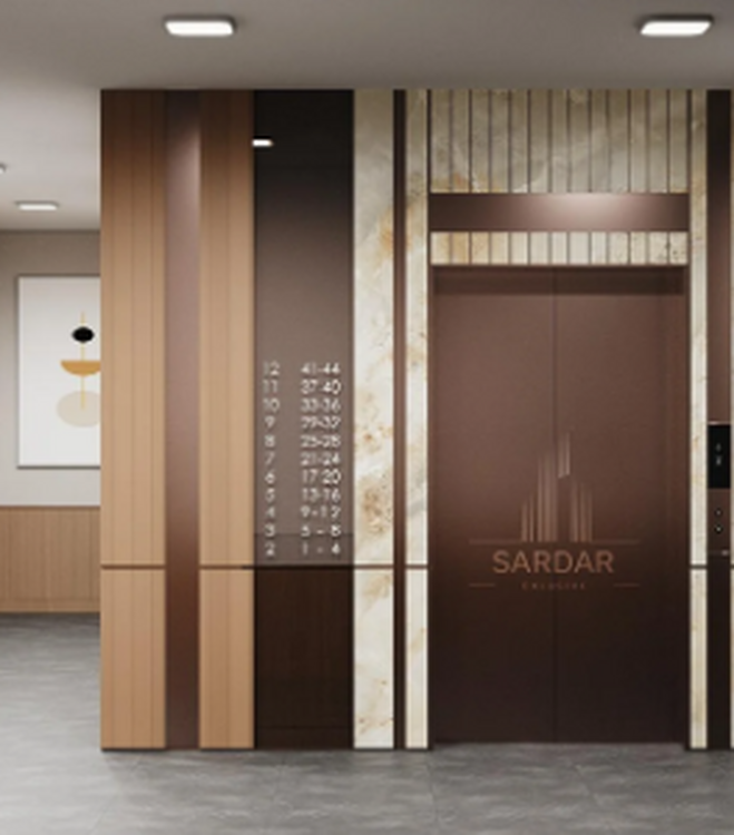 The Sardar Exclusive residential complex is a Comfort+ class project with business class elements, combining thoughtful architecture and the convenience of urban life. All apartments are rented with improved pre-finishing, which gives you complete fr Sardar Exclusive