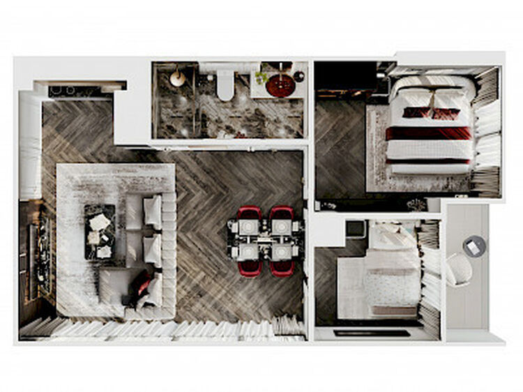 Hennessy Residence is a premium residential complex located in the heart of Bangkok, in the prestigious Ratchathewi district. Scheduled for completion in 2027, the project offers luxurious apartments featuring unique architecture, high-quality finish Hennessy Residence