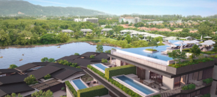 Laguna Lakelands Waterside Residences representa la armonía entre espacio, agua y luz en un entorno arquitectónico moderno.
El edificio de siete plantas ofrece apartamentos de una a tres habitaciones, donde el cielo infinito se funde con la serenida Laguna Lakelands Waterside Residences