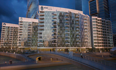 Waterbay Residence by Roberto Cavalli — Lujo y estilo en Bahrain Bay
Concepto del proyecto
Waterbay Residence furnished by Roberto Cavalli es un complejo residencial de lujo desarrollado por Bin Faqeeh Real Estate Investment Company, ubicado en la Waterbay Residence by Roberto Cavalli