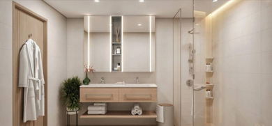 Arbor View by Ellington Properties is a new premium project located in Dubailand. The seven-story building includes two floors of amenities and public areas. Construction is scheduled for completion in the first quarter of 2026.
The Arbor View devel Arbor View