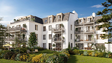 Pavillon Mansart — harmony of classic elegance and contemporary style in the green heart of Sèvres
Project Concept
Pavillon Mansart is a new residential development by the renowned French developer Kaufman & Broad, located in the prestigious Par Pavillon Mansart