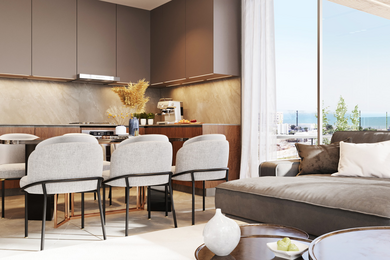 Roy Terraces — Business-Class Comfort Just 80 Meters from the Sea
Roy Terraces (Plus 21) is a stylish new residential development in the heart of Mackenzie — one of Larnaca’s most desirable tourist districts. This elegant project features two modern Roy Terraces ( Plus 21)