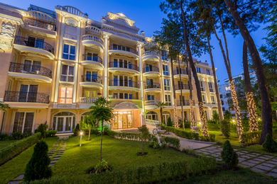 Venera Anastasia Palace — Modern Residential Complex in Sunny Beach
Venera Anastasia Palace is a modern premium apartment complex by Prime Development, located in the western part of the Sunny Beach resort, Bulgaria. The project combines comfort, pr Venera Anastasia Palace