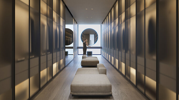 Akala is an innovative project in Dubai, combining branded residences, a 5★ hotel, a fitness club, and an immersive spa complex. The “Precision Wellness” concept makes it the first space where architecture and technology are dedicated to harmonizing Akala