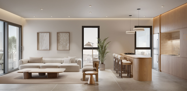 Piraeus Residences is a beautiful, modern and bright residential building located near the center of the capital. It is ideal for families and individuals looking for a peaceful area with easy access to schools, institutions, shops and office complex Piraeus Residences