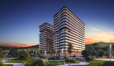 LCD Queen's Residence in Batumi is an elite housing, combining luxury, comfort and advanced technology. The complex is located in a picturesque part of the city, offering its residents a high quality of life, security and many opportunities for recre Queen's Residence