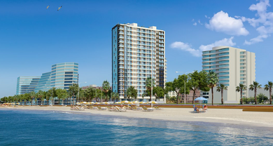Bat Towers — Modern Living by the Sea in Batumi
About the Project
Bat Towers is a club-format residential complex in the first tourist zone of Batumi. The 18-story building is located just 70 meters from the sea and combines modern architecture, fun Bat Towers