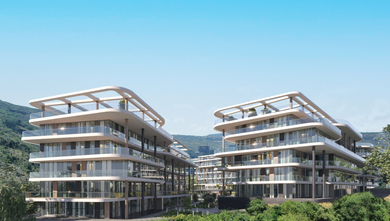 El complejo residencial situado en el número 1 de la calle Krtsanisi de Tiflis es un moderno complejo formado por tres edificios de cinco plantas. El proyecto se distingue por su cuidado diseño paisajístico, que incluye un acogedor patio con juegos i Krtsanisi Margaliti
