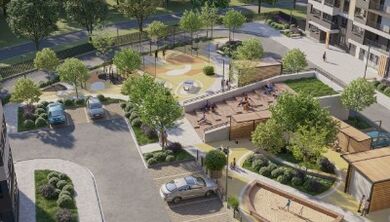 El complejo residencial "Ulybka" representa la armonía, el confort y la tranquilidad, ubicado cerca del Parque de Krasnodar.
El concepto principal del complejo es crear un ambiente de alegría y calidez para todos sus residentes. Las soluciones arqui Ulybka