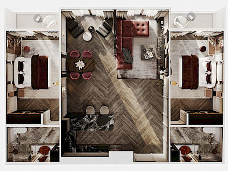 Hennessy Residence is a premium residential complex located in the heart of Bangkok, in the prestigious Ratchathewi district. Scheduled for completion in 2027, the project offers luxurious apartments featuring unique architecture, high-quality finish Hennessy Residence