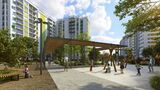 "Frukty" Residential Complex is a development of nine modern comfort-class buildings located in the picturesque Adler district of Sochi.
Special attention has been given to creating a safe environment for residents: the "safe courtyard" system preve Frukty