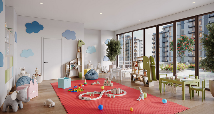 Savannah es un proyecto residencial de lujo de NSHAMA ubicado en la vibrante Town Square. El complejo ofrece apartamentos de 1 a 3 dormitorios y dúplex de tres dormitorios. El área de los objetos es de 60 m2. m a 168 m2. Cada residencia contará con b Savannah
