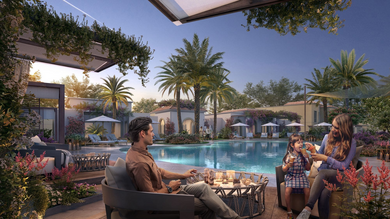 Yas Park Views 是开发商 Aldar Properties 推出的全新住宅项目,为买家提供舒适、豪华、休闲和娱乐的独特组合。这片地中海绿洲与周围的自然环境和谐地融为一体,成为一个理想的居住地。
该项目包括 3、4 和 5 间卧室的豪华别墅,配备一流的设施。该建筑群的建筑风格体现了地中海的最佳传统:具有清晰几何线条的矮别墅甚至会让最挑剔的买家满意。
每栋别墅均按照最高的质量和功能标准进行设计,并经过精心设计的布局以确保最大程度的舒适度。其内部装饰简洁、质量上乘,彰显了居住者的高品 Yas Park Views