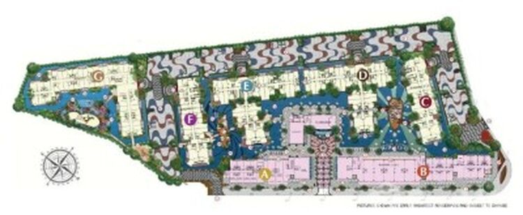 Espana Condo Resort Pattaya 是一处度假式住宅项目,将您从芭堤雅直接带入西班牙的氛围。受地中海建筑风格启发,色彩鲜明的立面与安达卢西亚宫殿式的细节设计,让人仿佛置身欧洲中心,而实际上距离中天海滩仅几分钟路程。
该项目占地 20 00 平方米,共由七栋楼组成,提供 1,094 套住宅,户型面积从 24 至 77 平方米不等。每套公寓均配备全套家具,设施丰富多样:带瀑布的泳池、健身房、会所、图书馆、桑拿、家庭休闲区及精致的花园。这里的空间设计旨在让每一天都像是在海滨度假。 Espana Condo Resort Pattaya